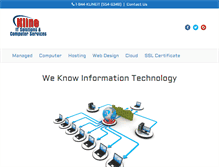 Tablet Screenshot of klineitsolutions.net